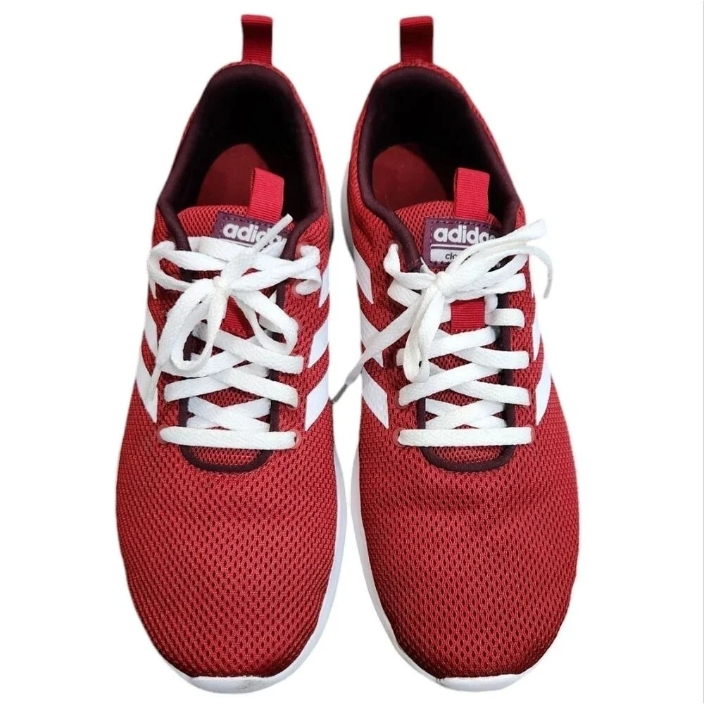 Adidas Training Ortholite Lite Racer Low Top Running Shoes Maroon 8